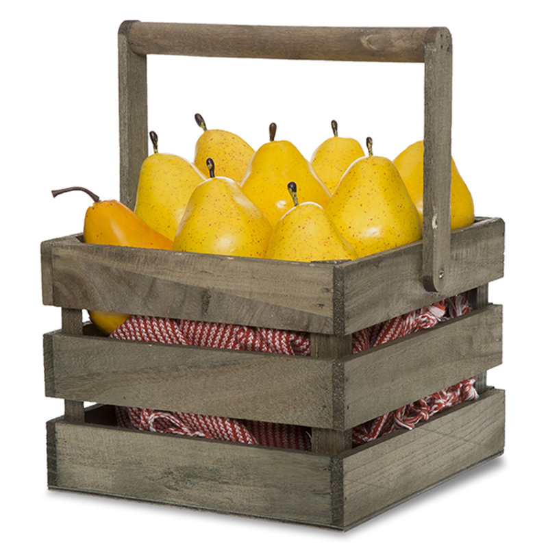 Caisse en bois, Gris