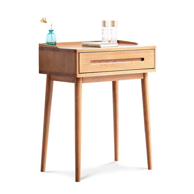 15.39In Width Dresser With Storage, 26.77In Package Depth, Natural Finish 100% Solid Wood Bistro Table, 30.25In Height,