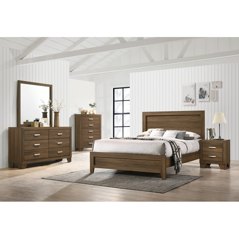 Commode double 6 tiroirs Solem, Chêne