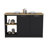 Kitchen Island Padua, Kitchen, Black