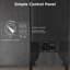18” Electric Fireplace Stove Heater with Realistic Flame