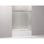Levity 59.63" H Bypass Semi-Frameless Tub Door with CleanCoat® Technology-1202544686