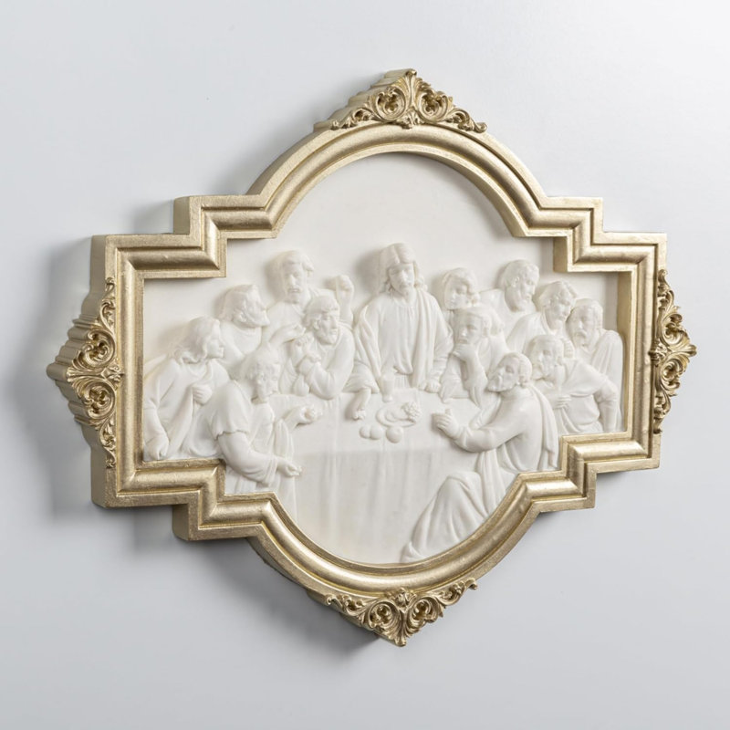 Décoration murale de 12,5 po inspirée de la Renaissance