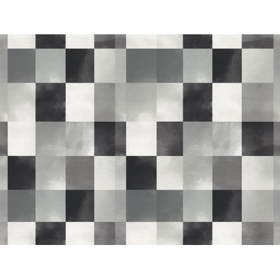 Checkered Modern Tartan Fleece Blanket