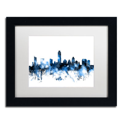 «Austin Texas Skyline II», impression