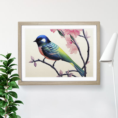 Watercolour Swallow Bird Vol.1 - Single Picture Frame Print