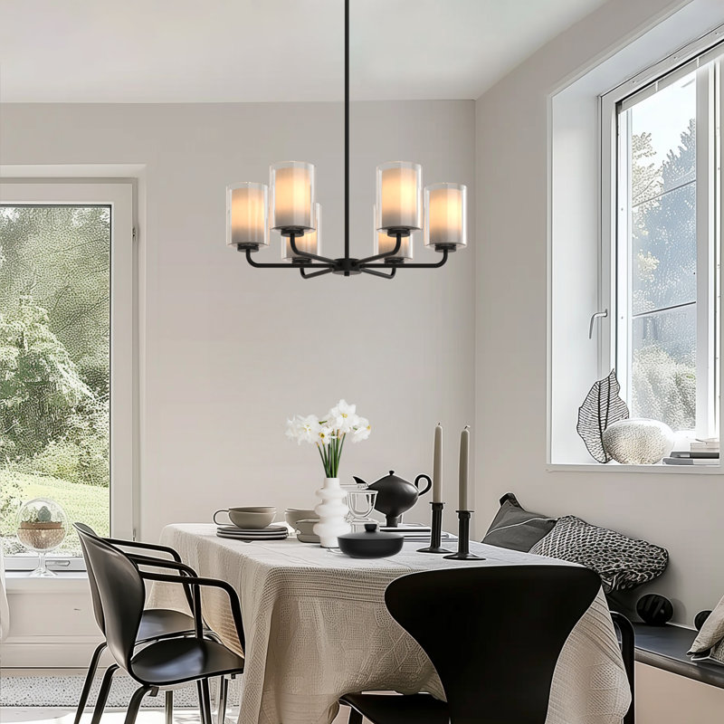 Lustre 6 lumières Bauman Kichen Island