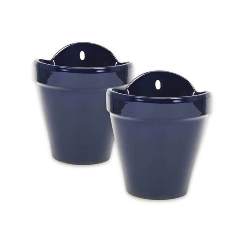 Leneta Handmade Pot Planter, Blue