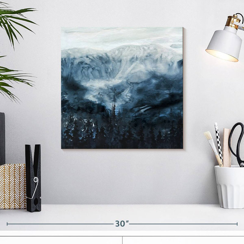 Mountain Shadows, 16" H x 16" W