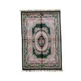 Hand-Knotted High-Quality Gray and Pink Area Rug