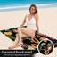 Serviette de plage 1PCS Banana Papaya Hibiscus