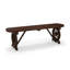 Banc d'extérieur en bois Dequaveon