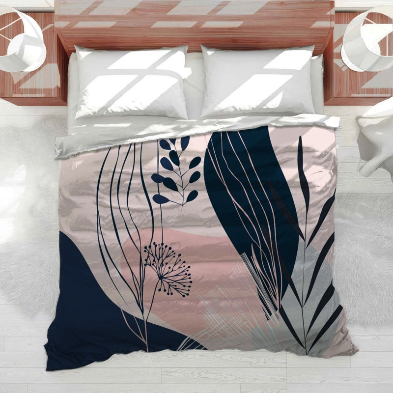 Édredon Floral Bedding Nature Elegant, Édredon simple TG
