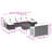 Vidaxl Garden Sofa Set With Cushions-114237180