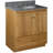 Ultraline 30 in. W x 21 in. D x 34.5 in. H Bath Vanity Cabinet without Top in Natural Alder-375799204-374626842