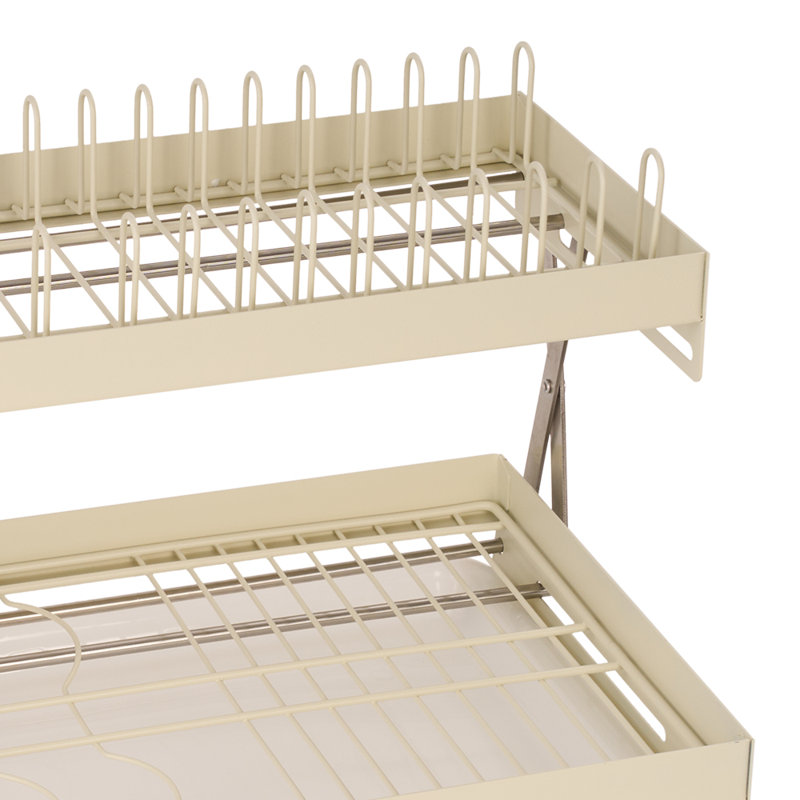 Steel Dish Rack, Gold