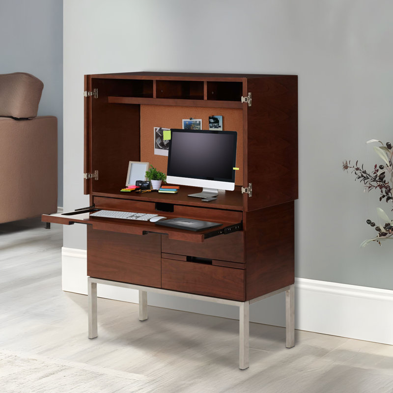 Incept Secretary Desk with Lighting