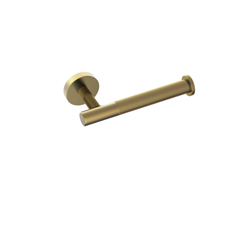 Porte-papier hygiénique mural Donatella, Or brossé