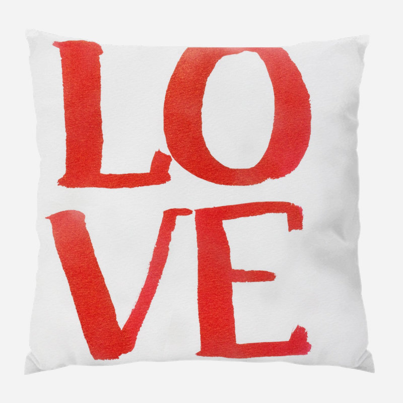 Coussin de calligraphie Nioka, Microsuède, Intérieur