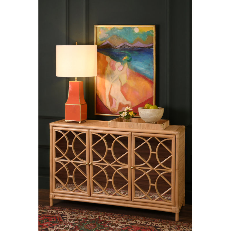 Aria 51.25'' W Buffet, Light Blue