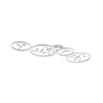Aizaan 1-Light 95.5cm LED Flush Mount