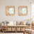 Arlenne Rattan Square Wall Mirror