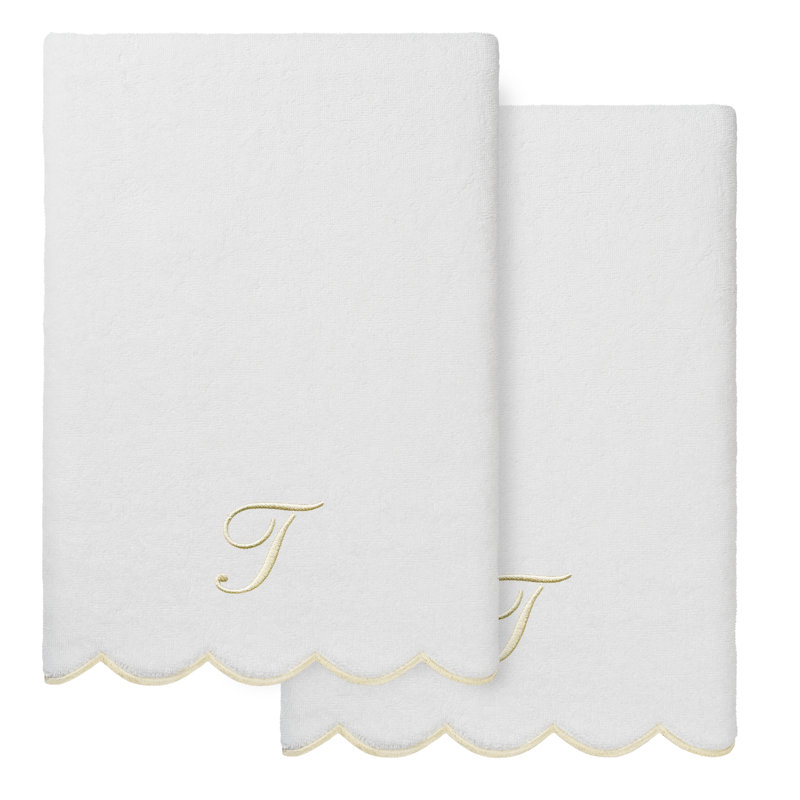  Ensemble de serviettes de bain personnalisables 100% coton turque ADORNIA 2PC, Serviette de bain - paquet de 2, T
