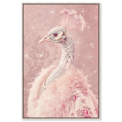 Art mural Classy Glam Peacock par Pop Art