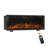 60 Inch Electric Fireplace with Remote Control, Timer, 12 Flames, Touch Screen, Linear Fireplace Heater Wall Mounted / Recessed / Freestanding-606355393
