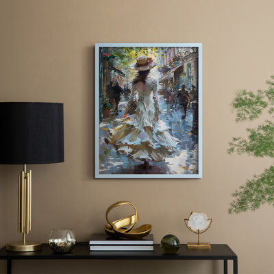Reproduction encadrée WOMEN Series DCXLIV - bois massif