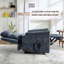 Fauteuil inclinable à deux moteurs avec fonction de position infinie Leatherair-1833054501
