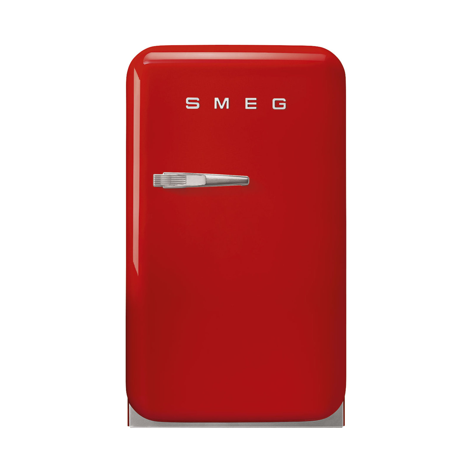 SMEG 50s Style Retro 1.2 cu. ft. Freestanding Mini Fridge, Right, Red
