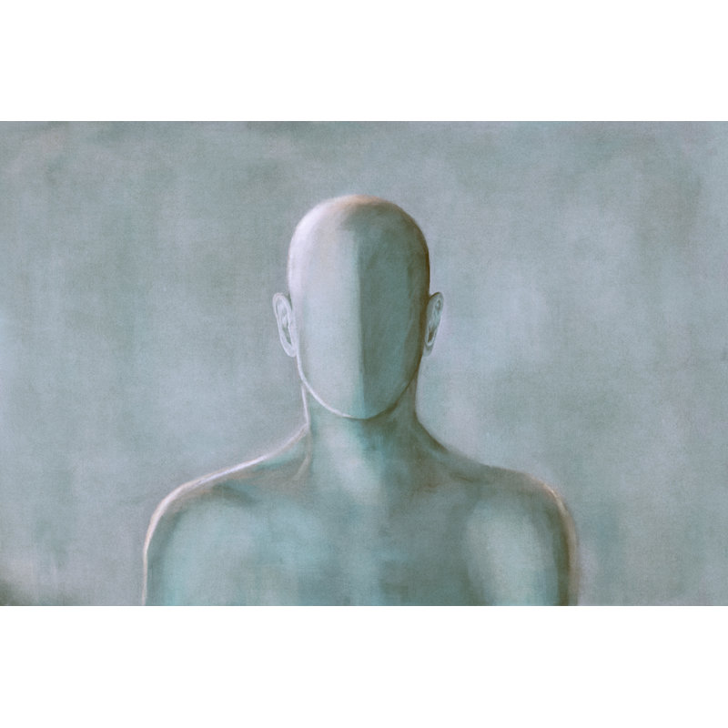 Illustration Of Anonymous Male Mannequin - Wrapped Canvas Painting, 30cm H x 46cm W x 3.8cm D