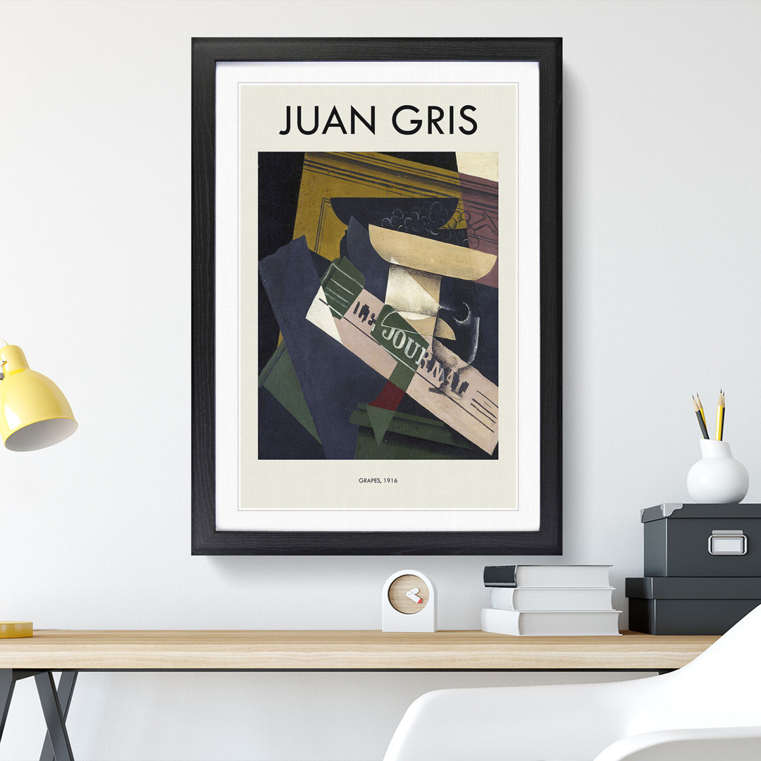 Journal by Juan Gris - Picture Frame Art Prints