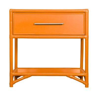 Olivia Collection 1 - Drawer Rattan Nightstand