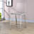 Selmir Stool in Chrome and Clear-1662213526