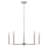 5 - Light Dimmable Modern Linear Chandelier-545986771