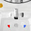 Robinet de salle de bain à large entraxe avec bonde-86535598