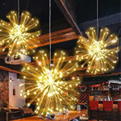 Battery Operated Firework String Lights