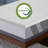 1-inch Medium Firm Foam Toppers with Convoluted Egg Shell Design, Provide Proper Back Support-1305628953