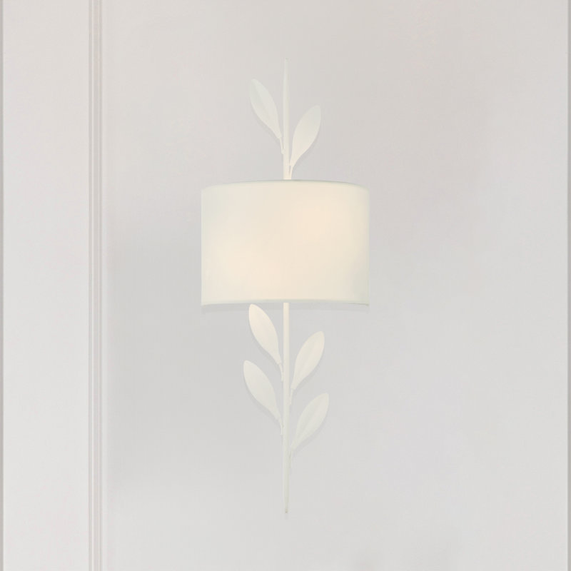 Taliaferro 2 Light Sconce, White