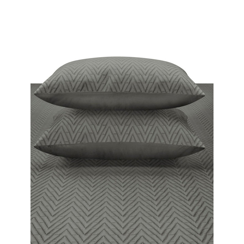 Ensemble de couvre-lit en coton matelassé 3 pièces P / Kaufmann Home Cascada, King Bedspread + 2 King Shams