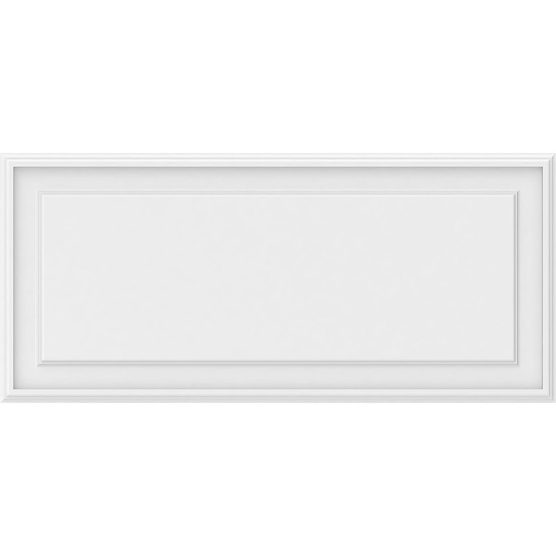 Legacy Raised Decorative Wall Panel, 18"H x 40"W x 0.63"D
