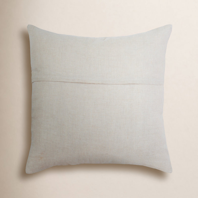 Taie décorative 100% lin Burnes, Beige, Euro