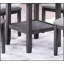 Ensemble de salle à manger moderne 5 pièces avec table ronde et tablette, 4 chaises d'appoint confortables pour maisons contemporaines