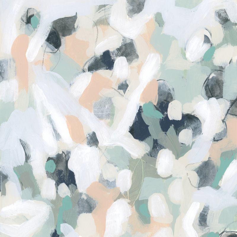 Pastel Alloy II by June Erica Vess - Wrapped Canvas Print, 30cm H x 30cm W x 3.8cm D