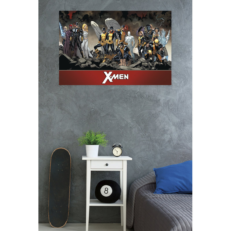 X-hommes-impression sur papier