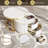 Modern 2 Pieces Round Nesting Coffee Table