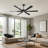 68"/78" Modern Large 6-Blade Indoor LED Ceiling Fan with Remote Control and Light Kit -1039895538-1024795367