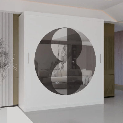 Ariyiah 2 Door Laminate Wardrobe